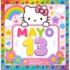 CALENDARIO MAYO 1-15 HELLO KITTY 12