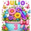 CALENDARIO MES JULIO -26 💐 8