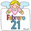 CALENDARIO ANGELITO DE FEBRERO 25