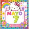 CALENDARIO MAYO 1-15 HELLO KITTY 25