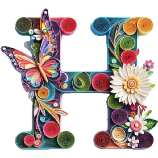 ALFABETO FILIGRANA  🌸🌼💐 7