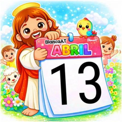 CALENDARIO ABRIL JESÚS 12