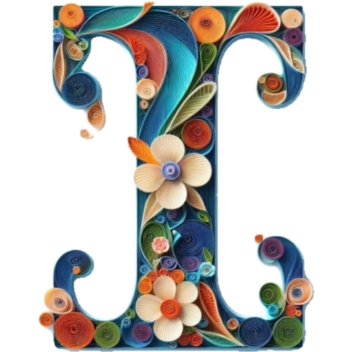 ALFABETO FILIGRANA  🌸🌼💐 4