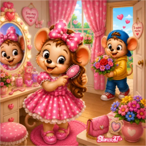 PAREJA DE RATONCITOS❤️🐀 13