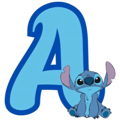 ALFABETO LILO Y STITCH 20
