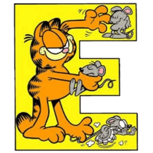 ALFABETO GARFIL 2
