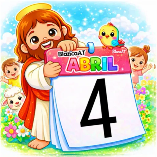 CALENDARIO ABRIL JESÚS 9