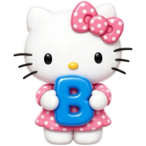 ABECEDARIO  HELLO KITTY DE COLORES💛💙💚💜❤️🩷 16