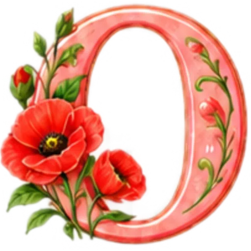 ALFABETO FLORAL 1