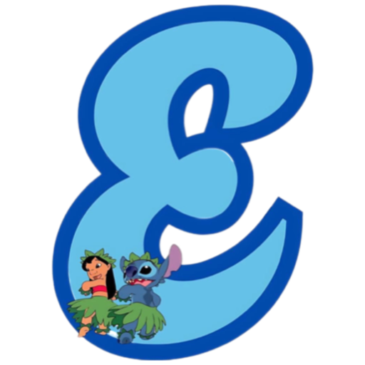 ALFABETO LILO Y STITCH 2