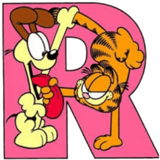 ALFABETO GARFIL 8