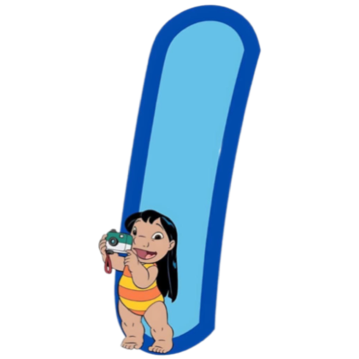 ALFABETO LILO Y STITCH 4