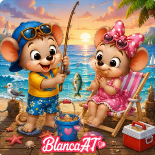 PAREJA DE RATONCITOS❤️🐀 5