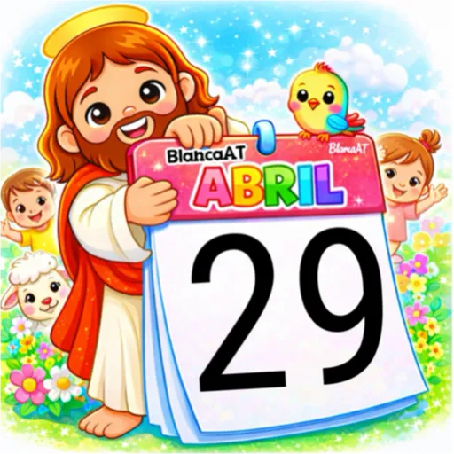 CALENDARIO ABRIL JESÚS 14