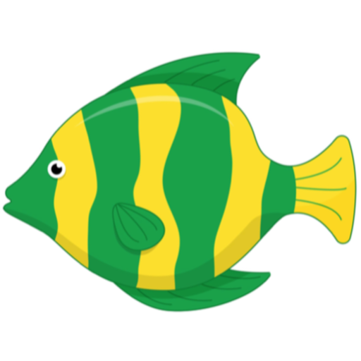 Green Striped Fish