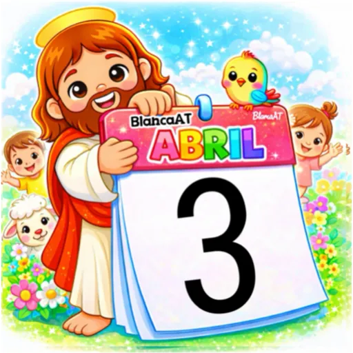 CALENDARIO ABRIL JESÚS 13