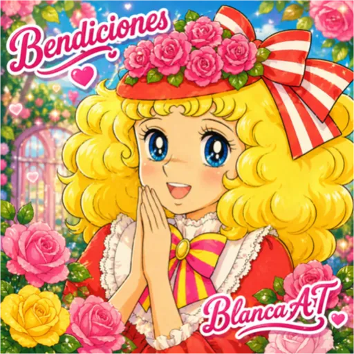 CANDY CANDY BLANCA AT 13
