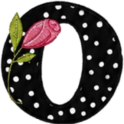 ALFABETO CON ROSA🌹⚫️⚪️ 1