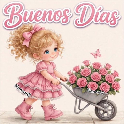BUENOS DÍAS MUÑEQUITAS 👧🎀🌺 3