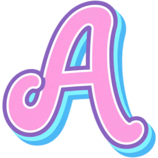 LETRAS ROSAS ABC 20