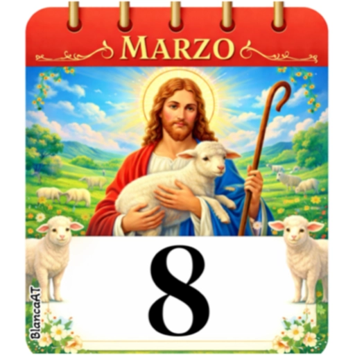 CALENDARIO MARZO JESÚS EL BUEN PASTOR🙏🏻 5