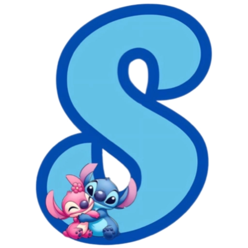 ALFABETO LILO Y STITCH 3