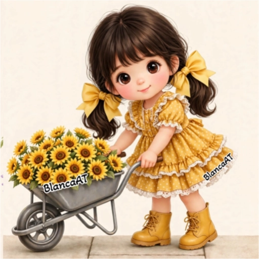 BUENOS DÍAS MUÑEQUITAS 👧🎀🌺 9