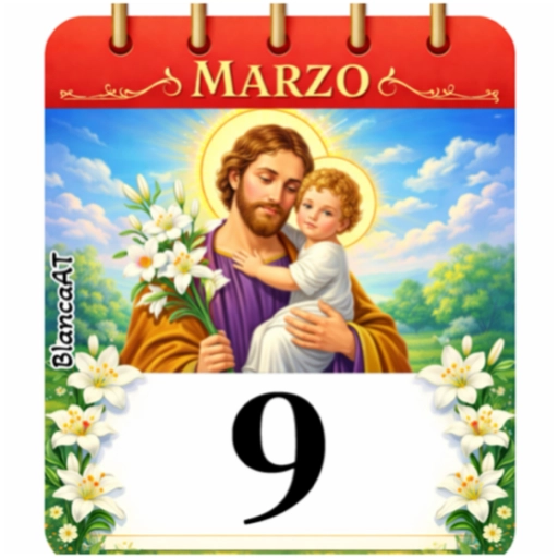 CALENDARIO MARZO SAN JOSÉ 4