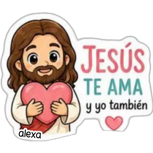 JESÚS TE AMA y yo también