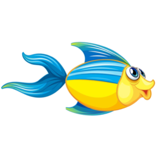 Yellow Blue Fish