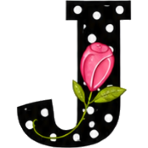ALFABETO CON ROSA🌹⚫️⚪️ 22