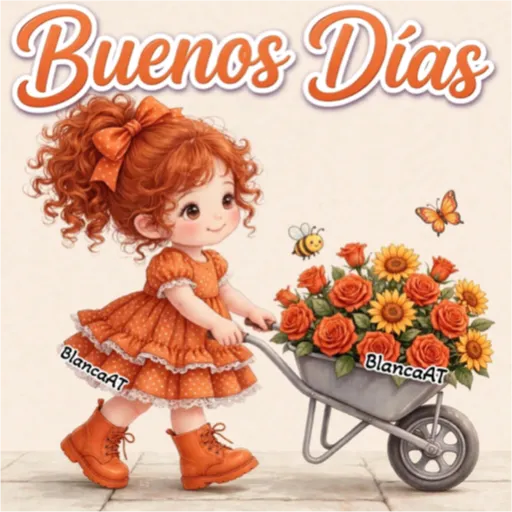 BUENOS DÍAS MUÑEQUITAS 👧🎀🌺 5
