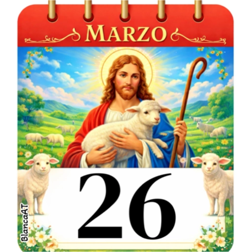 CALENDARIO ♥️MARZO JESÚS 2 16