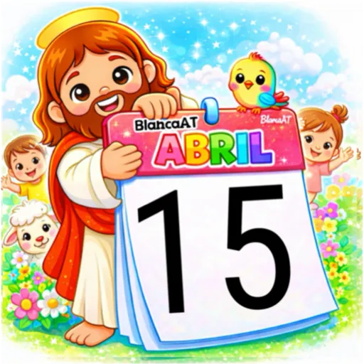 CALENDARIO ABRIL JESÚS 1