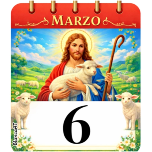 CALENDARIO MARZO JESÚS EL BUEN PASTOR🙏🏻 21