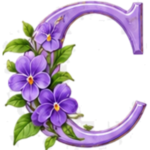 ALFABETO FLORAL 13