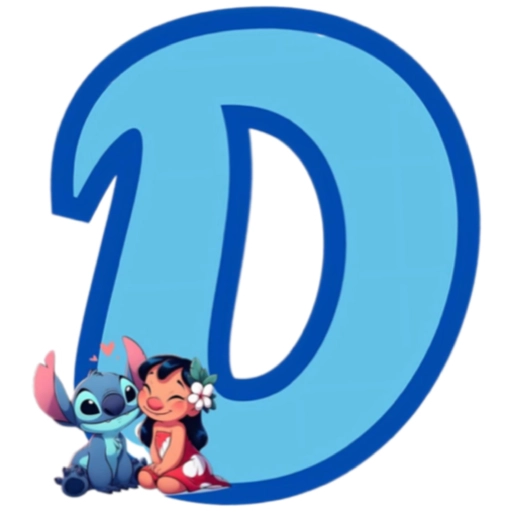 ALFABETO LILO Y STITCH 9