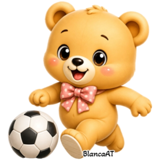PAREJA DE OSITOS  🧸🐻🕶️🎀 7 ⚽
