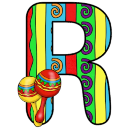ALFABETO MEXICANO MARACAS 3