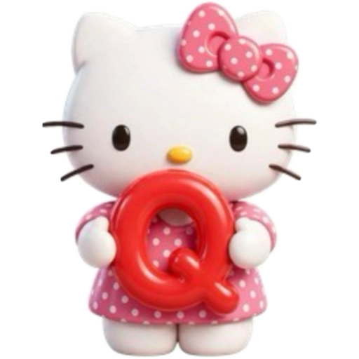 ABECEDARIO  HELLO KITTY DE COLORES💛💙💚💜❤️🩷 26