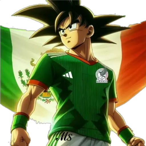 Goku and the Flag