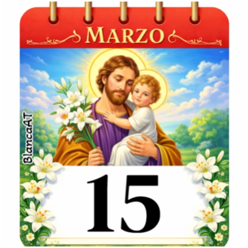 CALENDARIO MARZO SAN JOSÉ 1
