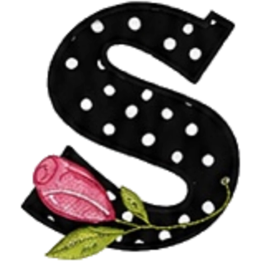 ALFABETO CON ROSA🌹⚫️⚪️ 3