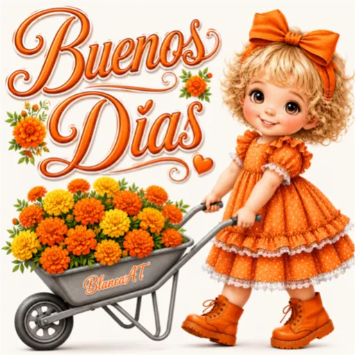 BUENOS DÍAS MUÑEQUITAS 👧🎀🌺 2