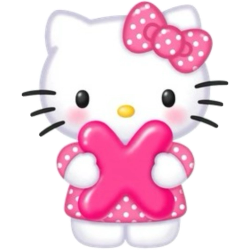 ABECEDARIO  HELLO KITTY DE COLORES💛💙💚💜❤️🩷 18