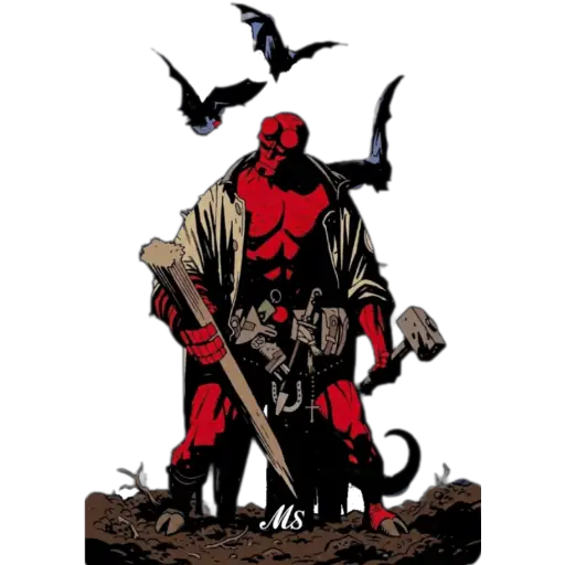 Hellboy❥☯︎ͫ2🇲🇽Clásica 6