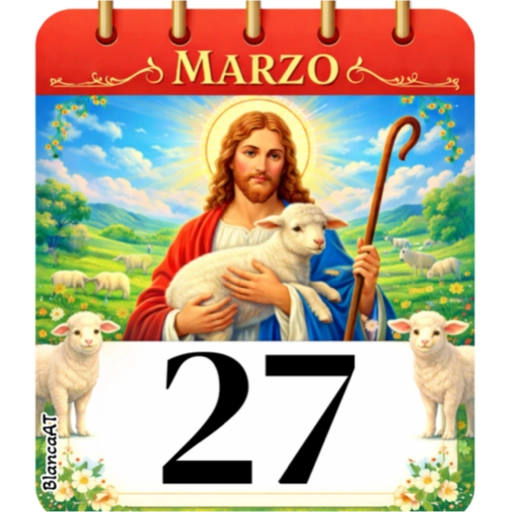 CALENDARIO ♥️MARZO JESÚS 2 14