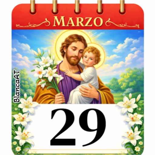 CALENDARIO MARZO 🕊️SAN JOSÉ 2 10
