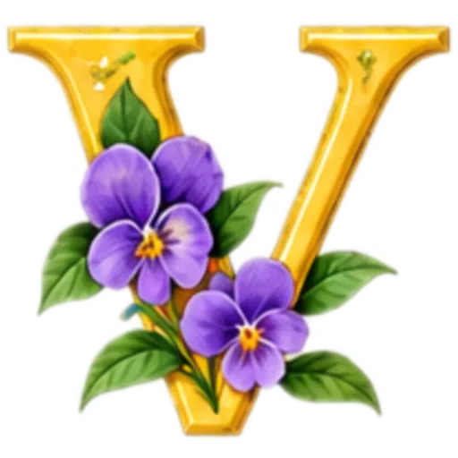 ALFABETO FLORAL 6