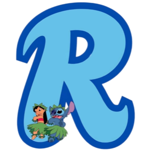 ALFABETO LILO Y STITCH 8